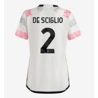 Juventus Mattia De Sciglio #2 Bortedrakt Dame 2023-24 Kortermet